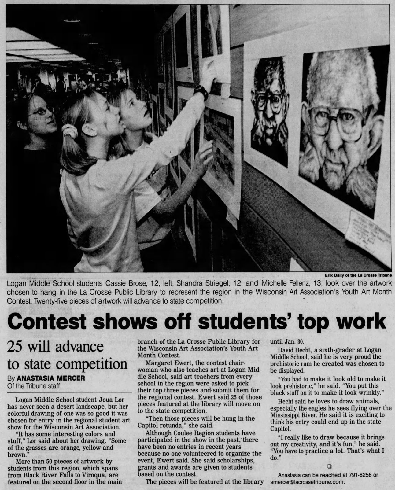 2001: La Crosse Logan Middle School
